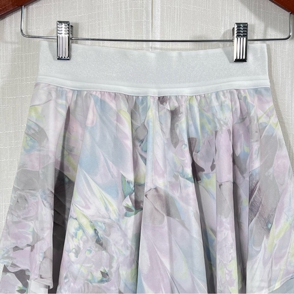 Lululemon Court Rival High-Rise Skirt Marble Meadow Sweet Pink Multi Size 2 - Picture 3 of 16